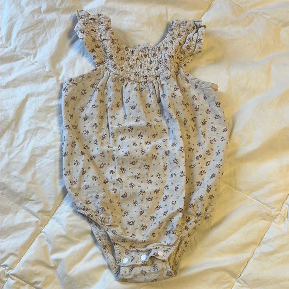 Lulu Floral Baby Onesie